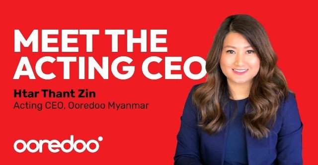 Ooredoo Myanmar Acting CEO Htar Thant Zin