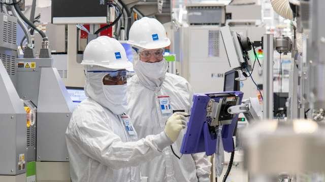 Intel manufacturing facility in Ireland