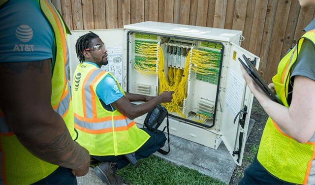 AT&T Fiber Build in Vanderburgh County, Indiana