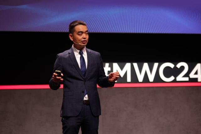 MWC 2024 Huawei Unveils 5 5G Intelligent Core Network Solution   George Gao Huawei @ MWC 2024 