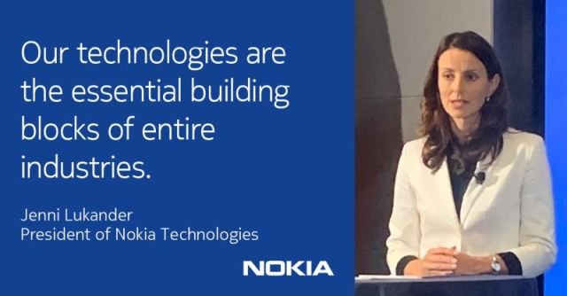 Jenni Lukander, President of Nokia Technologies