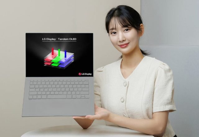 LG Display OLED panel for laptops