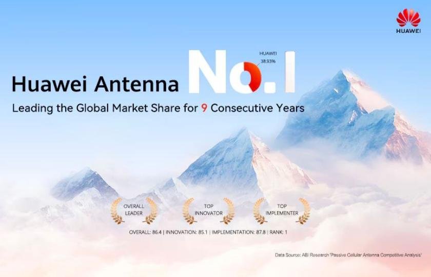 Huawei share in antenna market