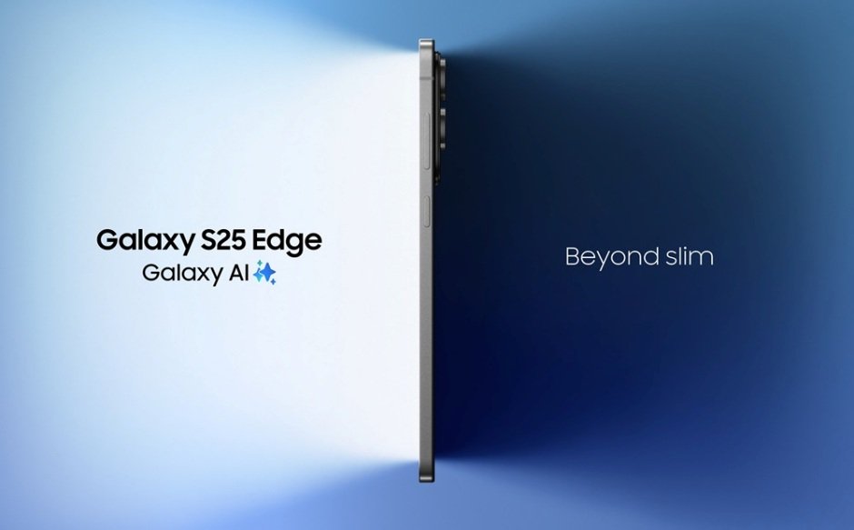 Galaxy S25 Edge AI smartphone from Samsung