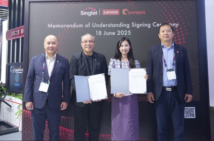 Singtel and Lenovo Connect for IoT solutions