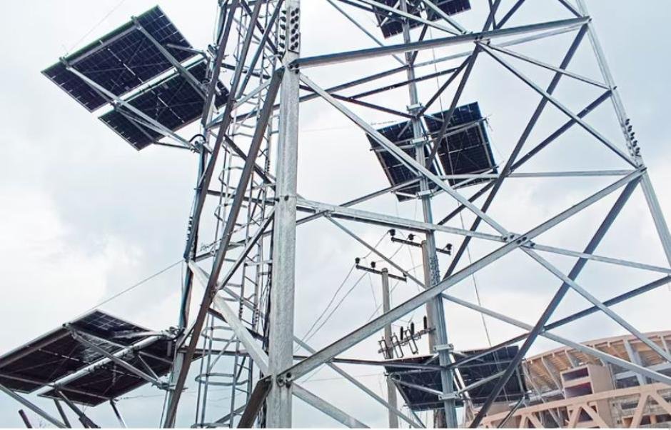 Ethio Telecom's Solar-on-Tower site