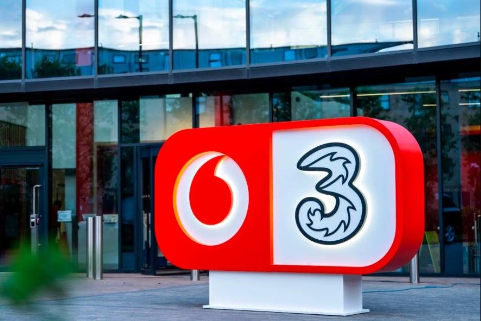 VodafoneThree mobile network